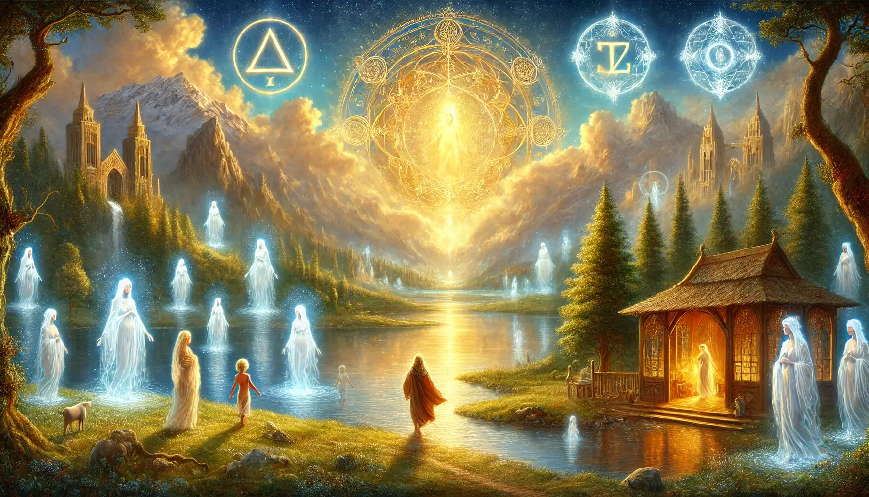 image of teaching space (for a buddhist monasteries & temple)