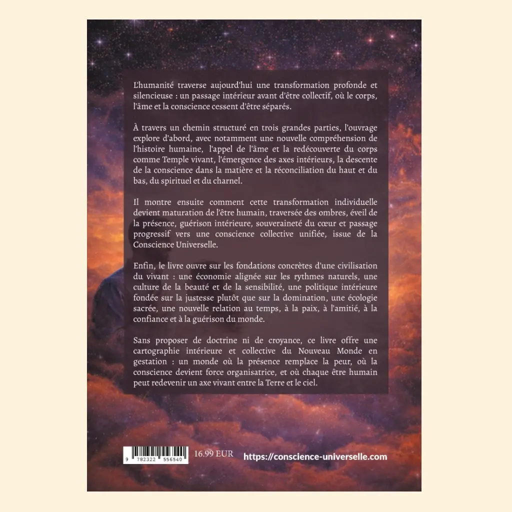 Présentation du livre Entrez dans votre Nouveau Monde