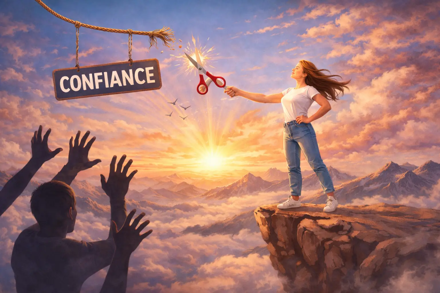 Pourquoi perdre la confiance aux autres est souvent nécessaire pour trouver la confiance en soi